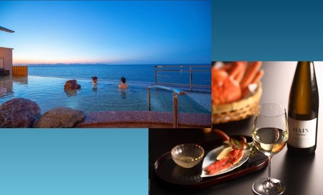 皆生温泉日本海露天風呂